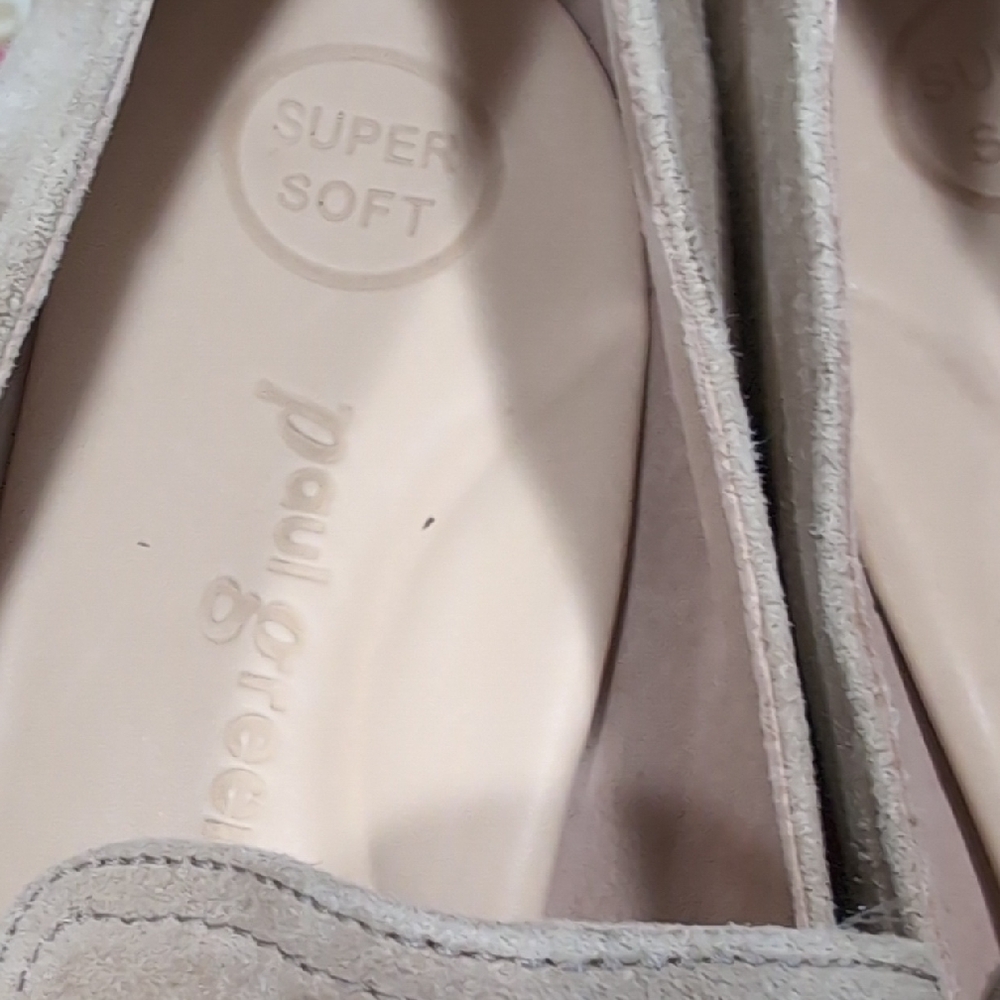 Paul Green Women's Tan Suede Shoes - Picture 3 of 4